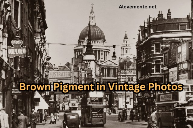 How to Achieve the Brown Pigment in Vintage Photos